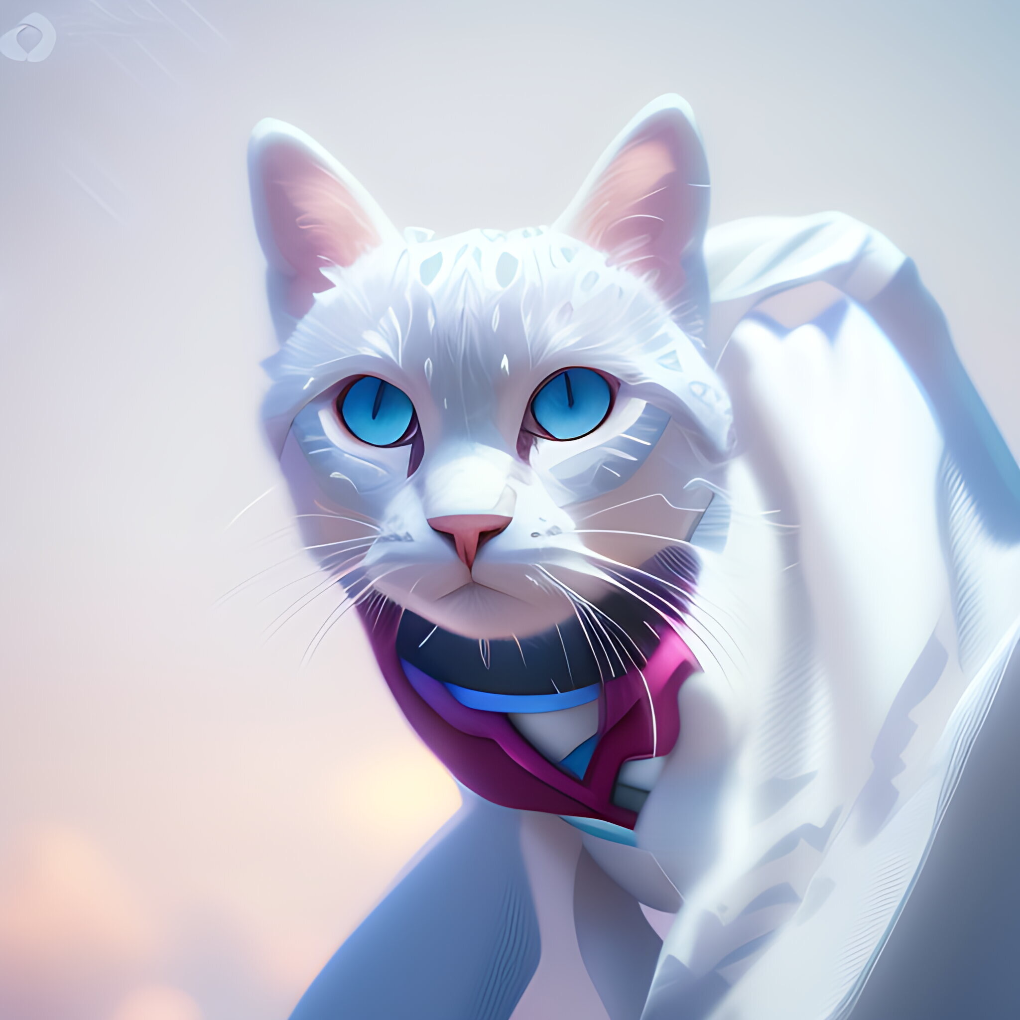 A royal cat